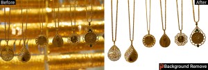 jewelry gold product background remove